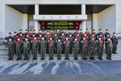 사진 = 공군 제1전투비행단은 1월 20일(수) 20-3차 고등비행교육과정 수료식을 거행했다.(사진 = 상사 전용태)